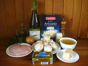 Різотто з куркою і грибами (з фото) Різотто з куркою і грибами