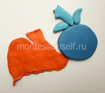 Рибка з пластиліну