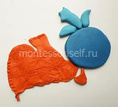 Рибка з пластиліну