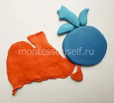 Рибка з пластиліну