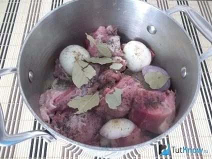 Рецепт шашлик в духовці (змастіть рослинною олією) Рецепт шашлик в духовці