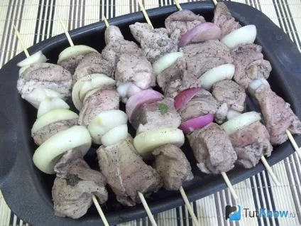Рецепт шашлик в духовці (шашлик) Рецепт шашлик в духовці