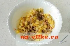 Салат ромашка з куркою і яйцем - рецепт з фото (куркою) Салат ромашка з куркою і яйцем - рецепт з фото