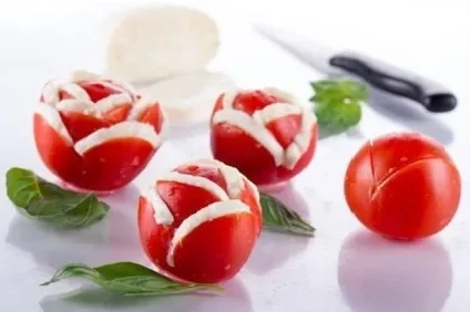 Салат-закуски з помідорів (12 рецептів) (тюльпани з помідорів) Салат-закуски з помідорів (12 рецептів)