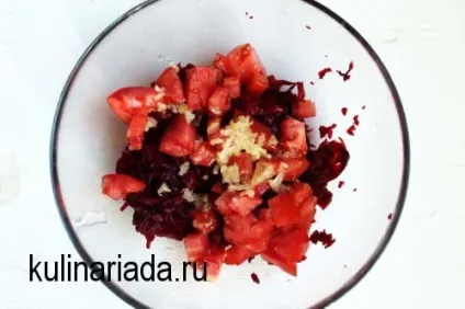 Салат з буряком і помідорами кулінаріада (помідорами) Салат з буряком і помідорами кулінаріада