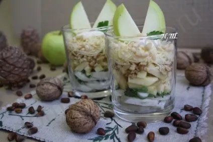 Салати з кальмарами