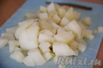 Салат з серцем і солоними огірками - рецепт з фото