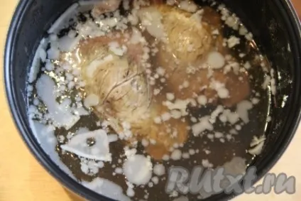 Салат з серцем і солоними огірками - рецепт з фото