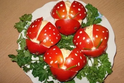 Салат-закуски з помідорів (12 рецептів) (святкові закуски з помідорів) Салат-закуски з помідорів (12 рецептів)