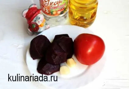 Салат з буряком і помідорами кулінаріада (помідорами) Салат з буряком і помідорами кулінаріада