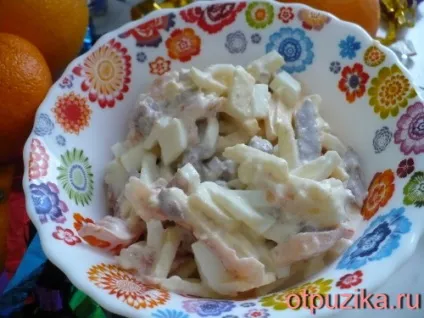 Салат з м'ясом сибіряк (сибіряк) Салат з м'ясом сибіряк