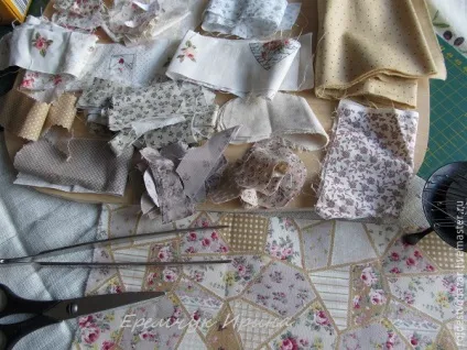 Серветка з обрізків тканини (серветка) Серветка з обрізків тканини