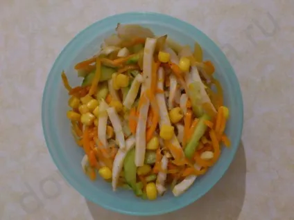 Салати з кальмарами