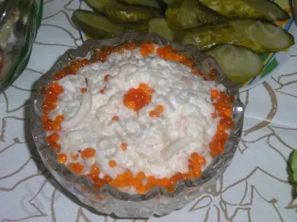 Салати з кальмарами