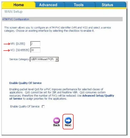 Роутер d link dsl 2500u самостійна настройка (UPnP локальної мережі) Роутер d link dsl 2500u самостійна настройка