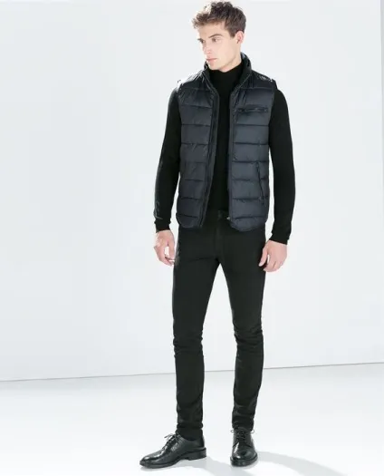 З чим носити дутий жилет, men - s outfits (носити дутий жилет) З чим носити дутий жилет, men - s outfits