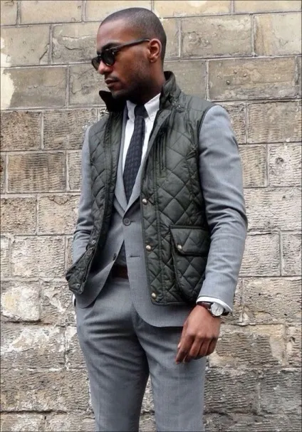З чим носити дутий жилет, men - s outfits (носити) З чим носити дутий жилет, men - s outfits