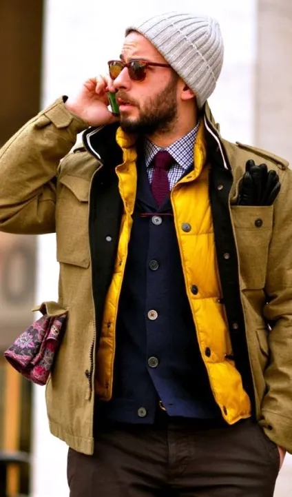 З чим носити дутий жилет, men - s outfits (дутий) З чим носити дутий жилет, men - s outfits