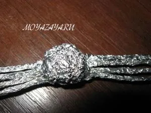 Срібні павуки вироби з фольги своїми руками (фольги) Срібні павуки вироби з фольги своїми руками