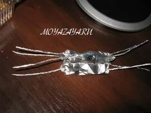Срібні павуки вироби з фольги своїми руками (срібні павуки) Срібні павуки вироби з фольги своїми руками