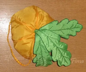 Шапочка для костюма ріпки