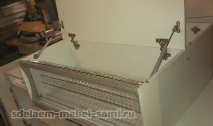 Крок 59 - установка газових ліфтів - зробимо меблі самі (ліфтів) Крок 59 - установка газових ліфтів - зробимо меблі самі