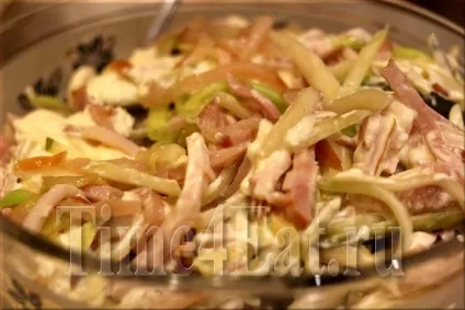 Серце тушковане з солоними огірками, пора перекусити!