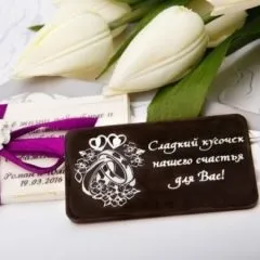 Солодкі подарунки для гостей на весіллі - блог Пироженко