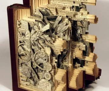 Складаємо книги в слова і цифри (diy) (мечардайзінг) Складаємо книги в слова і цифри (diy)
