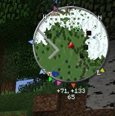 Завантажити мод zan's minimap для minecraft