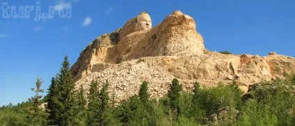 США crazy horse memorial - шалений кінь у чорних пагорбів або незакінчений меморіал непримиренному (horse) США crazy horse memorial - шалений кінь у чорних пагорбів або незакінчений меморіал непримиренному