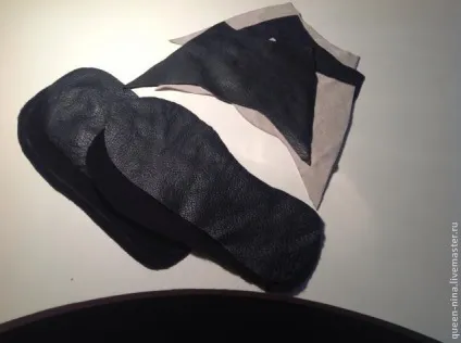 Створення тапочок зі шкіри - ярмарок майстрів - ручна робота, handmade (відстані один одного) Створення тапочок зі шкіри - ярмарок майстрів - ручна робота, handmade