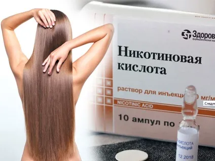 Способи застосування нікотинової кислоти для росту волосся (волосся) Способи застосування нікотинової кислоти для росту волосся