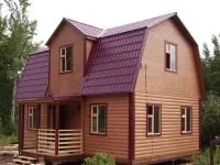 Будівництво заміських будинків з бруса, проекти і ціни від компанії «Домата»