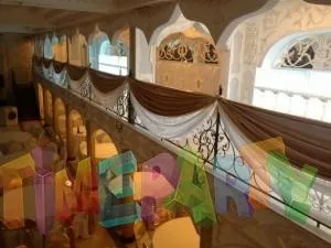 Весільне оформлення наметів тканиною красивий декор для торжества, прикраса свят (декорування тканиною) Весільне оформлення наметів тканиною красивий декор для торжества, прикраса свят