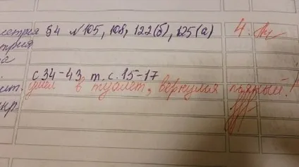 30 Несподіваних записів в шкільних щоденниках, які розсмішили навіть батьків (несподіваних) 30 Несподіваних записів в шкільних щоденниках, які розсмішили навіть батьків
