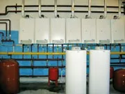 Схеми каскадного підключення опалювальних газових котлів