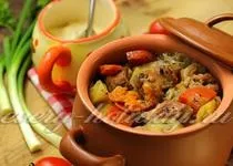 Свинина в горщиках з картоплею в духовці, рецепт з фото (в горщиках) Свинина в горщиках з картоплею в духовці, рецепт з фото