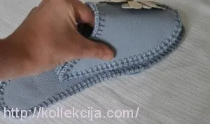 Тапочки зі шкіри своїми руками