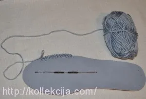 Тапочки зі шкіри своїми руками