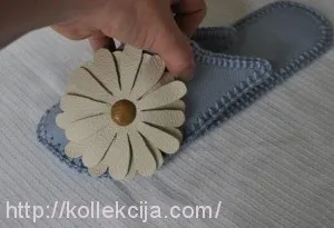 Тапочки зі шкіри своїми руками