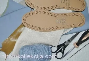 Тапочки зі шкіри своїми руками