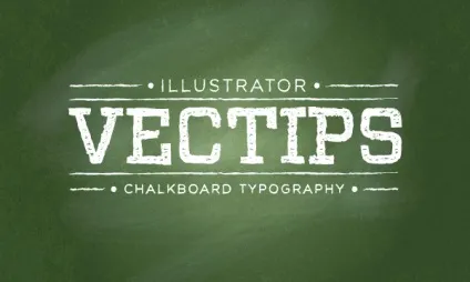 Текст крейдою на шкільній дошці в adobe illustrator (шрифти) Текст крейдою на шкільній дошці в adobe illustrator