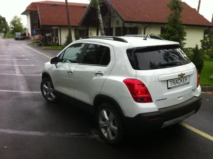 Тест - драйв chevrolet tracker перше знайомство (фото, відео) - перша передача