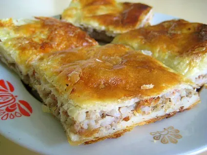 Тісто для м'ясного пирога