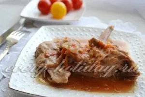 Тушкований кролик з помідорами рецепт (тушкований кролик) Тушкований кролик з помідорами рецепт