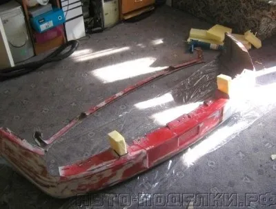 Тюнінг бампера своїми руками, вироби для авто