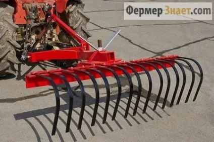 Тракторні граблі для сіна що це і чи можна зробити своїми руками (граблі) Тракторні граблі для сіна що це і чи можна зробити своїми руками