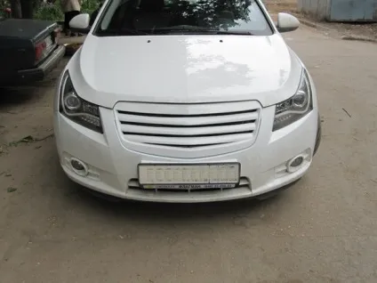Встановлюємо грати на chevrolet cruze (cruze) Встановлюємо грати на chevrolet cruze