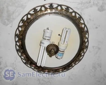 Установка і підключення двох люстр на стелі